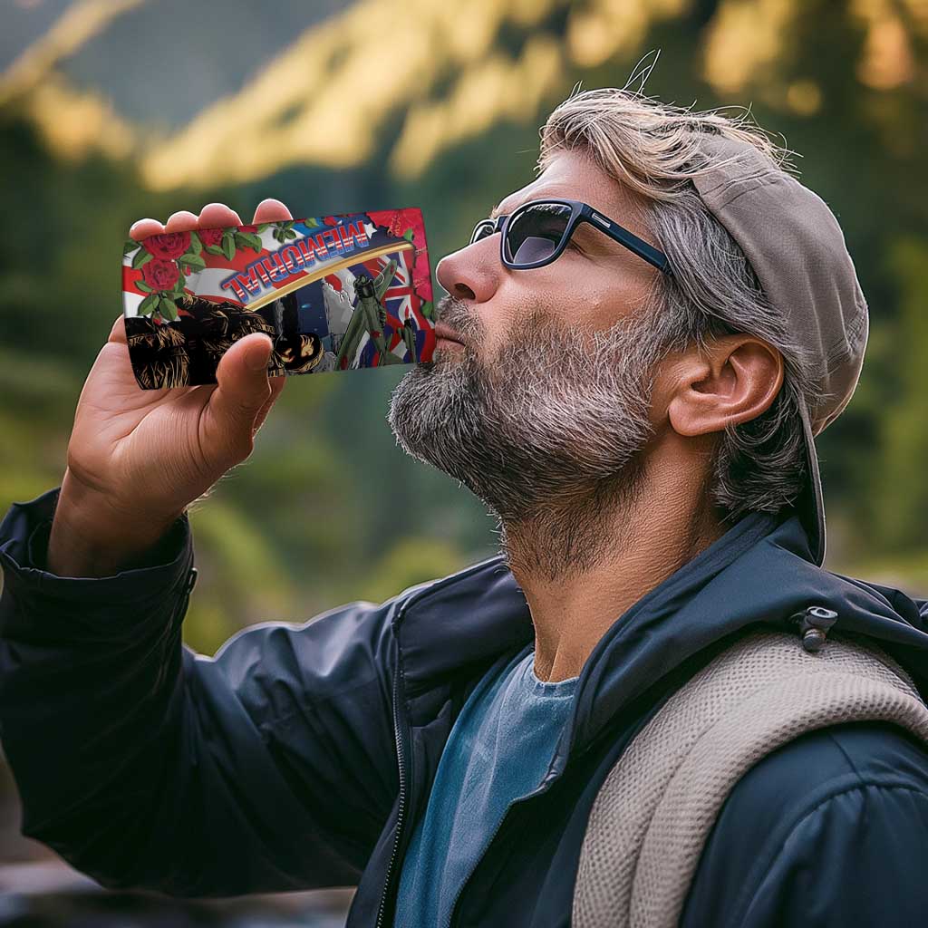 Hawaii and United States Memorial Day 4 in 1 Can Cooler Tumbler -Honor and Remember The Fallen