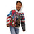 Hawaii and United States Memorial Day Kid Hoodie Honor and Remember The Fallen