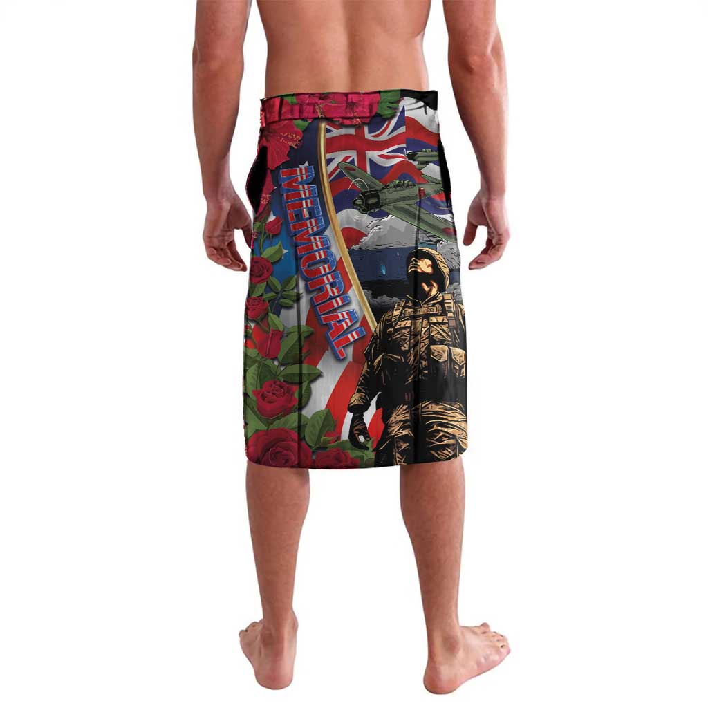Hawaii and United States Memorial Day Lavalava Honor and Remember The Fallen