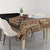 Samoa Siapo Motif Half Style Tablecloth Brown Version