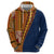 Samoa Siapo Motif Half Style Hoodie Colorful Version