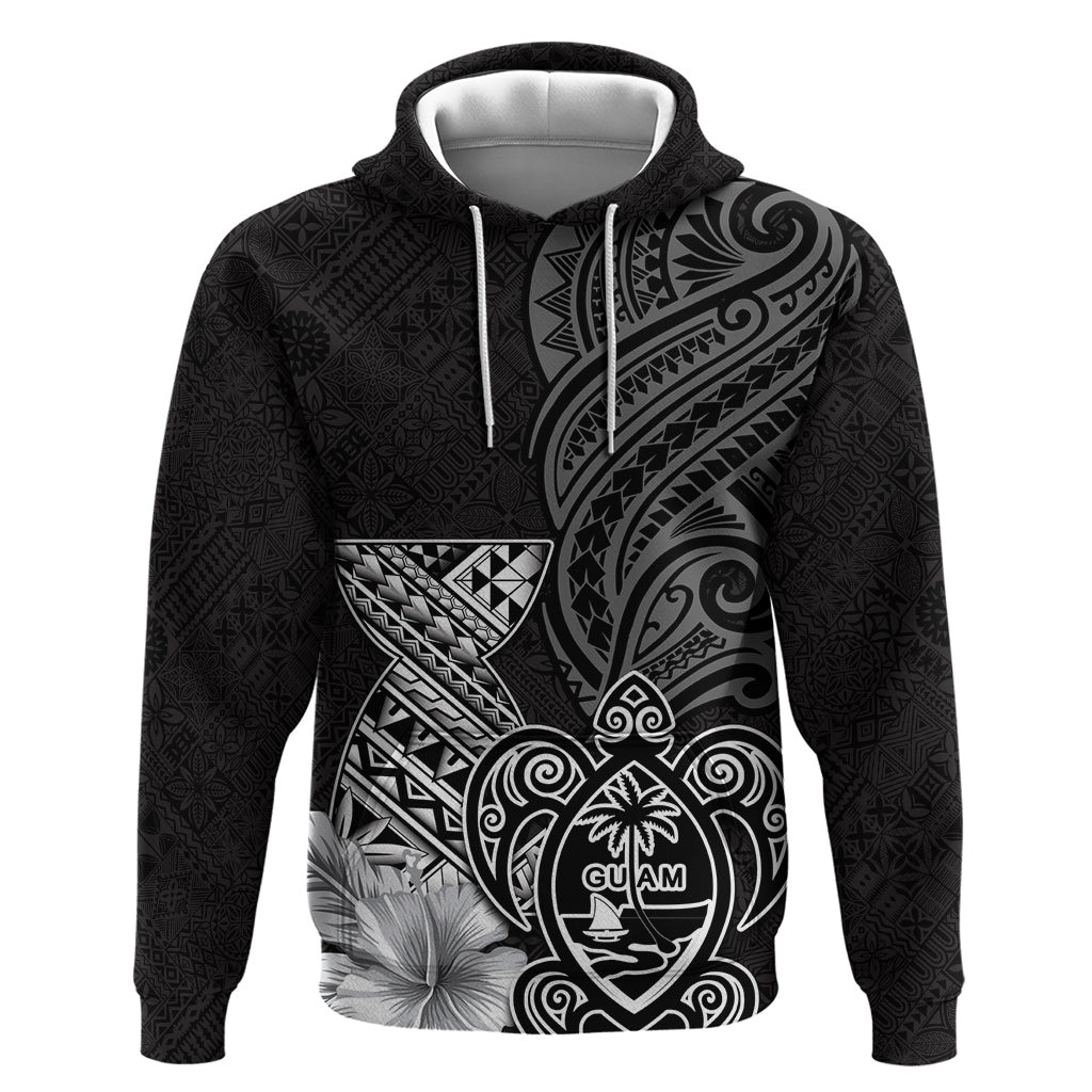 Guam Latte Stone Chamorro Culture Hoodie Tapa Pattern