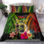 Vanuatu Independence Day Bedding Set Boars Tusk and Melanesian Warrior Indipendens Dei