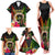 Vanuatu Independence Day Family Matching Tank Maxi Dress and Hawaiian Shirt Boars Tusk and Melanesian Warrior Indipendens Dei