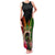 Vanuatu Independence Day Family Matching Tank Maxi Dress and Hawaiian Shirt Boars Tusk and Melanesian Warrior Indipendens Dei