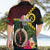 Vanuatu Indipendens Dei Hawaiian Shirt Boars Tusk and Melanesian Warrior Hibiscus