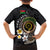 Vanuatu Independence Day Family Matching Tank Maxi Dress and Hawaiian Shirt Melanesian Tribal Pig Tusk with Tropical Plants