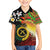 Vanuatu and Papua New Guinea Together Family Matching Tank Maxi Dress and Hawaiian Shirt Bird-of-paradise and Pig Tusk Melanesian Pattern