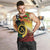 Vanuatu and Papua New Guinea Together Men Tank Top Bird-of-paradise and Pig Tusk Melanesian Pattern