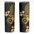 Vanuatu and Papua New Guinea Together Skinny Tumbler Bird-of-paradise and Pig Tusk Melanesian Pattern