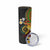 Vanuatu and Papua New Guinea Together Skinny Tumbler Bird-of-paradise and Pig Tusk Melanesian Pattern
