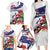 New Zealand Christmas Family Matching Long Sleeve Bodycon Dress and Hawaiian Shirt Meri Kirihimete-Tuatara and Pohutukawa White Color