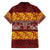 Samoa Siapo and Tapa Family Matching Puletasi and Hawaiian Shirt Pacific Tribal Pattern with Hibiscus Striped Style