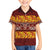 Samoa Siapo and Tapa Family Matching Puletasi and Hawaiian Shirt Pacific Tribal Pattern with Hibiscus Striped Style