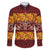 Samoa Siapo and Tapa Family Matching Short Sleeve Bodycon Dress and Hawaiian Shirt Pacific Tribal Pattern with Hibiscus Striped Style