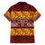 Samoa Siapo and Tapa Hawaiian Shirt Pacific Tribal Pattern with Hibiscus Striped Style