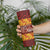 Samoa Siapo and Tapa Skinny Tumbler Pacific Tribal Pattern with Hibiscus Striped Style