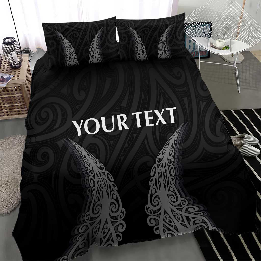 New Zealand Netball Bedding Set Koru and Maori Tattoo Jersey