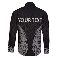 New Zealand Netball Family Matching Long Sleeve Bodycon Dress and Hawaiian Shirt Koru and Maori Tattoo Jersey LT03 - Polynesian Pride
