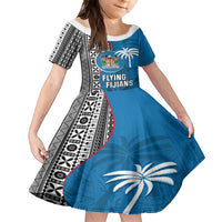 fiji-rugby-family-matching-long-sleeve-bodycon-dress-and-hawaiian-shirt-coat-of-arms-palm-tree-mix-polynesia-tapa-pattern