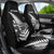 New Zealand World Cup 2023 Car Seat Cover Aotearoa Haka Rugby with Silver Fern Maori Ethnic Pattern LT03 - Polynesian Pride