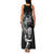 Personalised New Zealand Rugby Family Matching Tank Maxi Dress and Hawaiian Shirt Maori Warrior Rugby with Silver Fern Sleeve Tribal Ethnic Style LT03 - Polynesian Pride