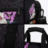 Hawaii Tropical Leaves and Flowers Duffle Bag