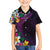 Hawaiian Plumeria-Polynesian Art Tattoo Mauve Color Family Matching Long Sleeve Bodycon Dress and Hawaiian Shirt