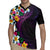 Hawaiian Plumeria-Polynesian Art Tattoo Mauve Color Rugby Jersey