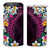 Hawaiian Plumeria-Polynesian Art Tattoo Plum Pink Color 4 in 1 Can Cooler Tumbler