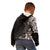 Hawaiian Plumeria-Polynesian Art Tattoo Grayscale Color Kid Hoodie