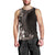 Hawaiian Plumeria-Polynesian Art Tattoo Grayscale Color Men Tank Top