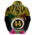 Vanuatu 44th Anniversary Independence Day Hoodie Boars Tusk and Namele Plant LT03