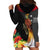 Papua New Guinea Independence Day Hoodie Dress PNG Flag and Bird-of-Paradise