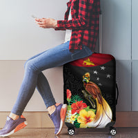 Papua New Guinea Independence Day Luggage Cover PNG Flag and Bird-of-Paradise
