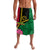 Vanuatu Flag Hibiscus Polynesian Pattern Lavalava