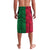 Vanuatu Flag Hibiscus Polynesian Pattern Lavalava