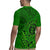 Hawaii Monk Seal and Dolphin Rugby Jersey Polynesian Kakau Pattern Green