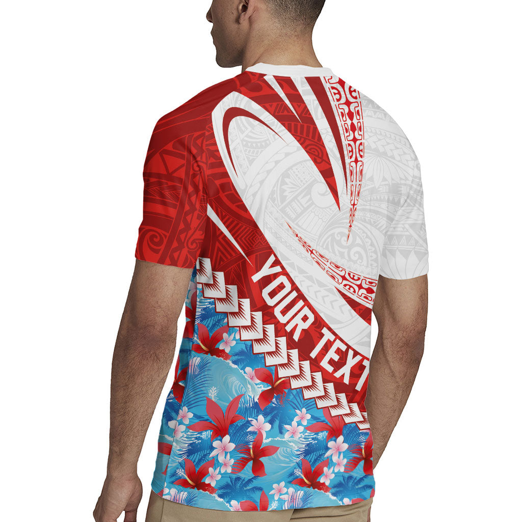 Personalized Tahiti Surfing 2026 Rugby Jersey Marquesan Tattoo-Sporty Style LT03 - Polynesian Pride