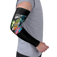 Hawaii Pineapple Surfing Arm Sleeves It's in My DNA - Kakau and Polynesian Pattern LT03 - Polynesian Pride