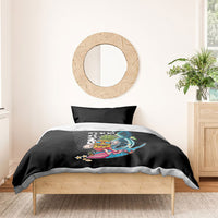 Hawaii Pineapple Surfing Bedding Set It's in My DNA - Kakau and Polynesian Pattern LT03 - Polynesian Pride