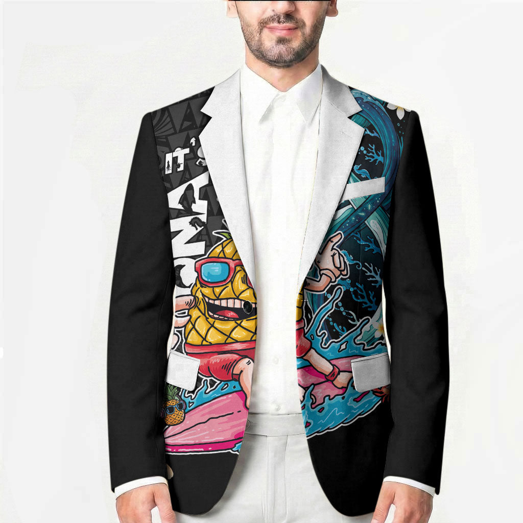 Hawaii Pineapple Surfing Blazer It's in My DNA - Kakau and Polynesian Pattern LT03 - Polynesian Pride