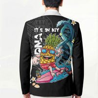 Hawaii Pineapple Surfing Blazer It's in My DNA - Kakau and Polynesian Pattern LT03 - Polynesian Pride