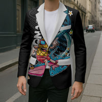 Hawaii Pineapple Surfing Blazer It's in My DNA - Kakau and Polynesian Pattern LT03 - Polynesian Pride