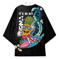 Hawaii Pineapple Surfing Kimono It's in My DNA - Kakau and Polynesian Pattern LT03 - Polynesian Pride