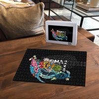 Hawaii Pineapple Surfing Puzzle It's in My DNA - Kakau and Polynesian Pattern LT03 - Polynesian Pride