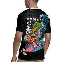 Hawaii Pineapple Surfing Rugby Jersey It's in My DNA - Kakau and Polynesian Pattern LT03 - Polynesian Pride