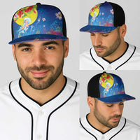 Palau Baseball Net Cap Jellyfish with Coral Reefs Ocean Vibe and Tapa Pattern LT03 - Polynesian Pride