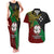 Papua New Guinea East New Britain Province Couples Matching Tank Maxi Dress and Hawaiian Shirt PNG Birds Of Paradise Polynesian Arty Style LT03