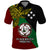 Papua New Guinea East New Britain Province Polo Shirt PNG Birds Of Paradise Polynesian Arty Style LT03 Green - Polynesian Pride